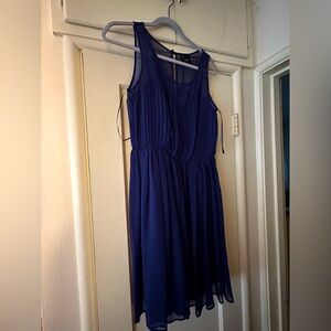 Just Taylor navy blue sleeveless dress, Size 6